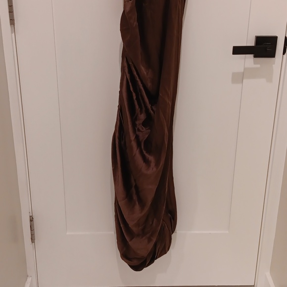 NWT, NISSE Limited Edition Dunes 100% Silk Maxi Dress - Picture 12 of 16